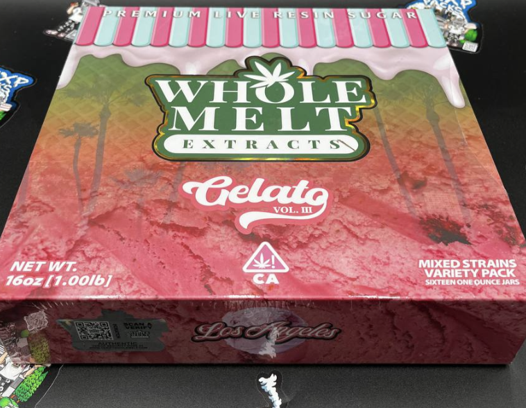 Whole Melt Live Resin Sugar V3 Gelato Edition | Mixed Strains Variety Pack
