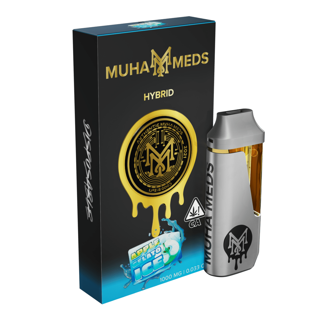 MUHA MEDS APPLE GELATO ICE | HYBRID 1000MG THC