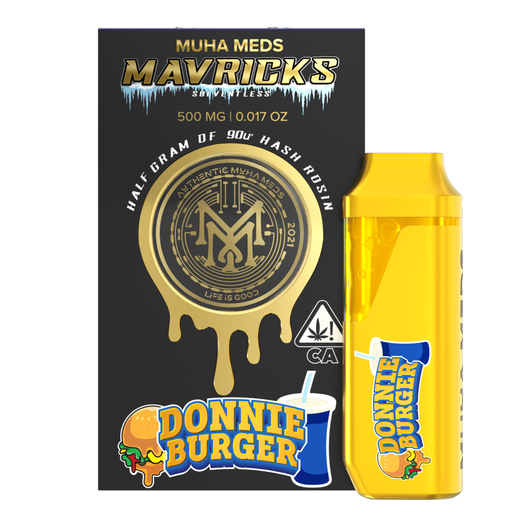 MUHA MEDS DONNIE BURGER | HYBRID 500MG HASH ROSIN