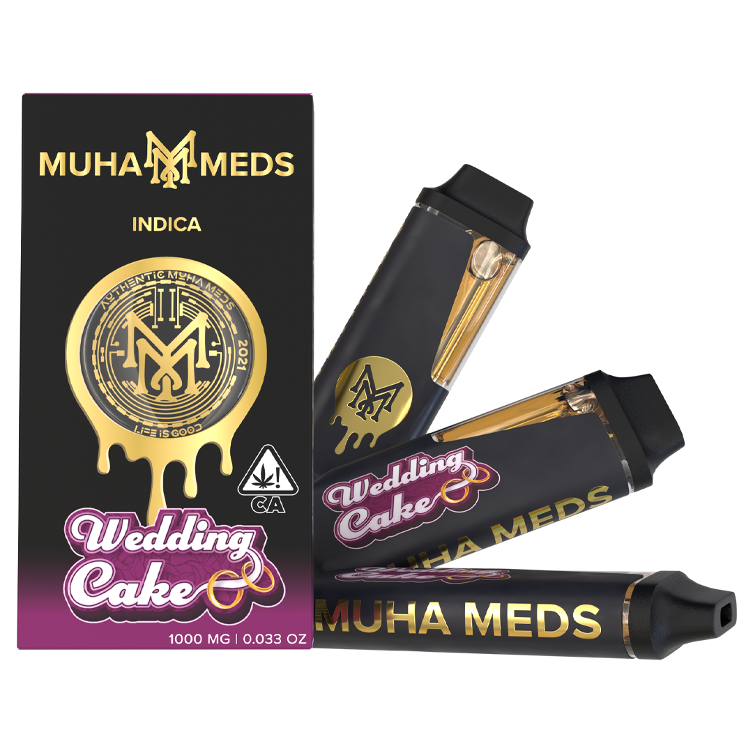MUHA MEDS WEDDING CAKE | INDICA 2000MG THC